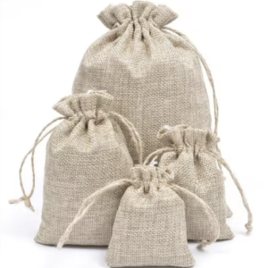 Jute Drawstring Pouch