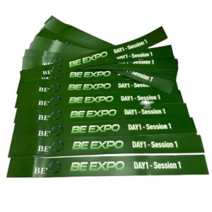 custom-event-wristbands-green