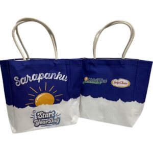 Laminated Canvas Tote Bag