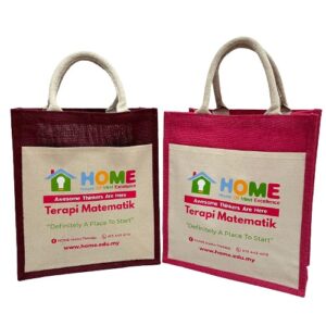 Jute Bag with Pocket