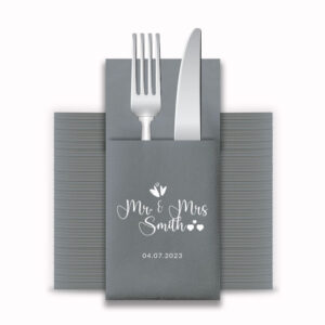 Custom Wedding Luxury Table Tissues Paper Napkins