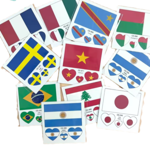 flag-tattoo-set