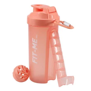 Shaker Bottle with Pill Organizer