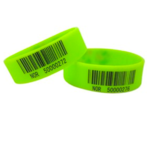 Barcode Silicone Wristband