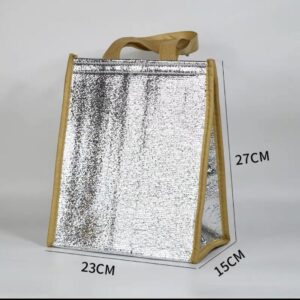 Reflective Foil Insulated Tote Bag
