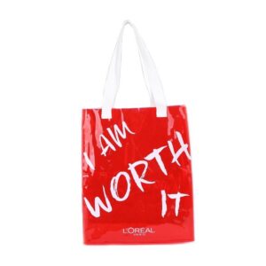 frosted-red-shopping-bag