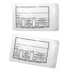 Pill Storage Ziplock Bag