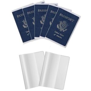 Clear PVC Passport Holder
