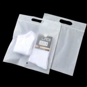 Ziplock Style Handle Packaging Bag