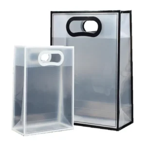 PVC Die Cut Handle Bag