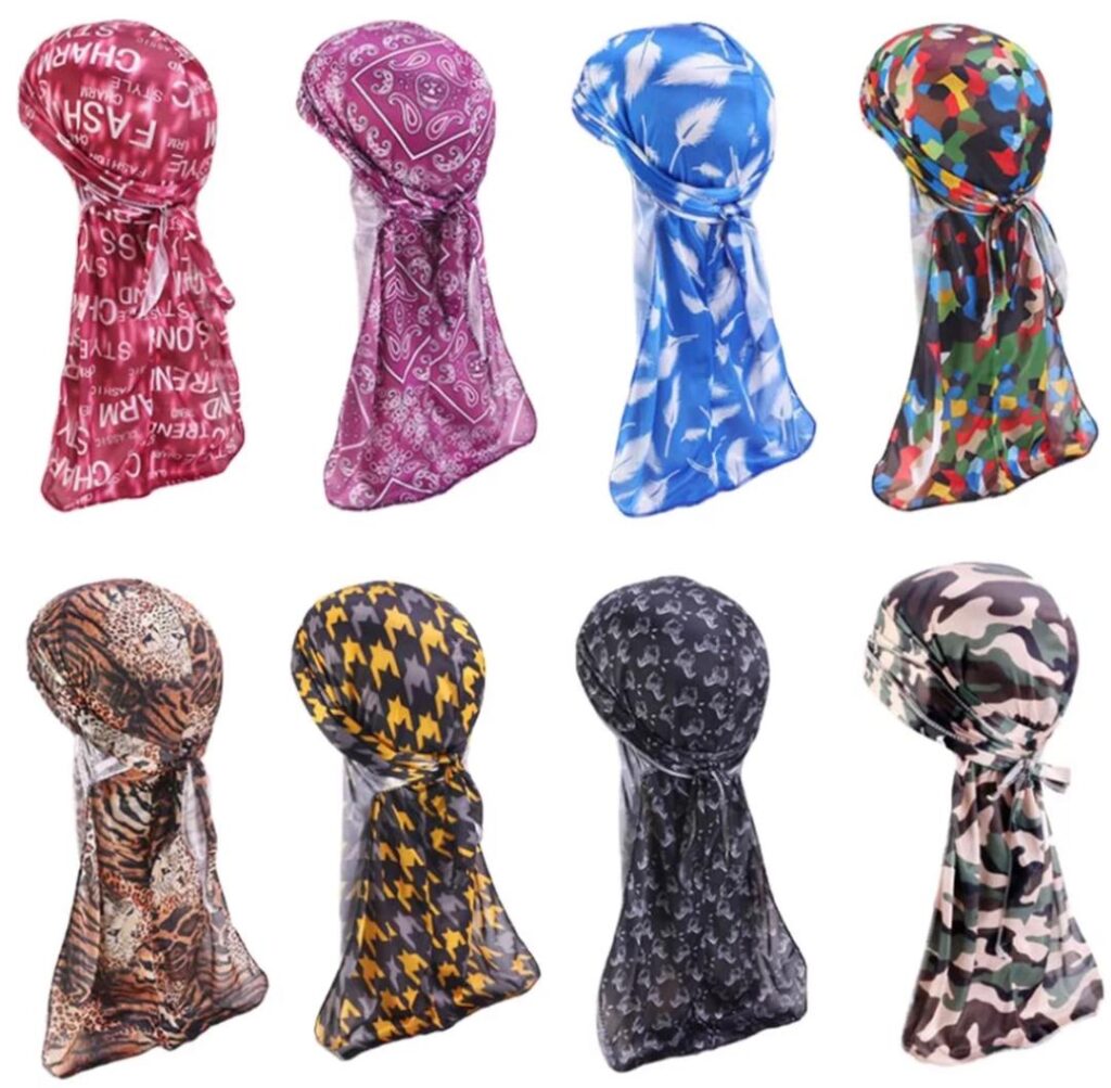 Customised Du Rag Custom Durag Printing | Personalized Scarf Durag | Promotional Headwrap