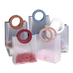PVC Round Handle Gift Bag